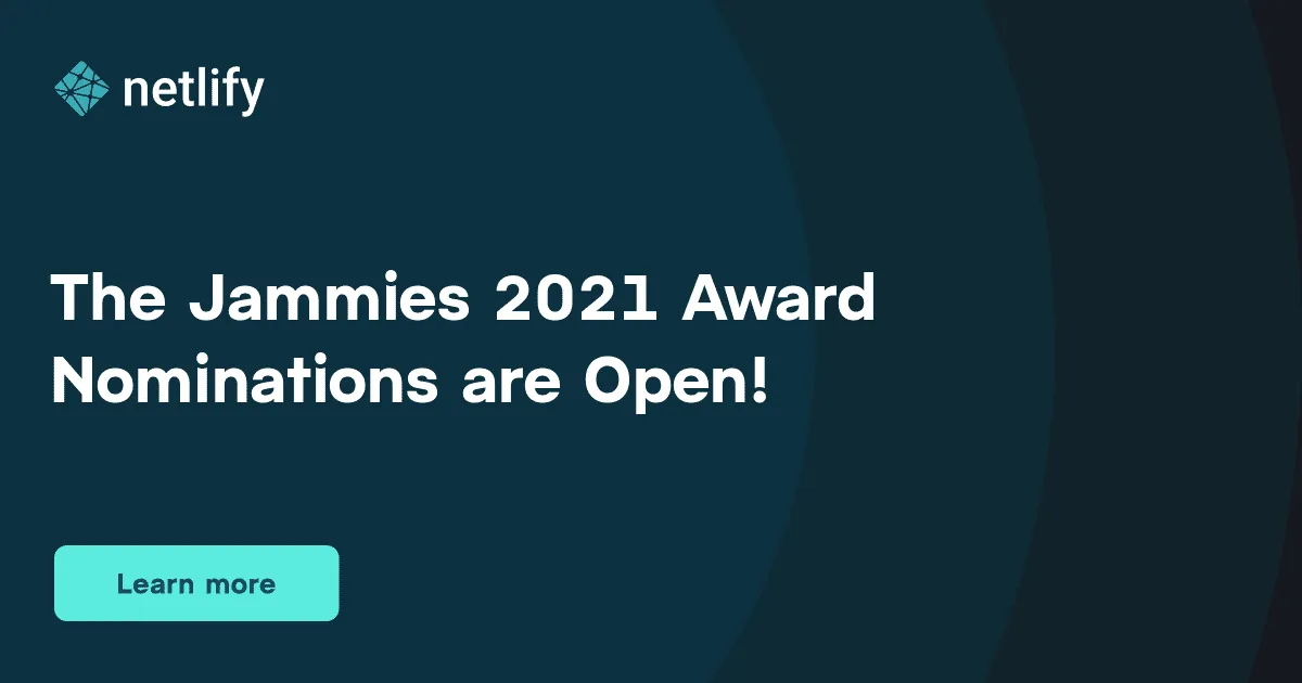 The Jammies 2021 Award Nominations are Open!