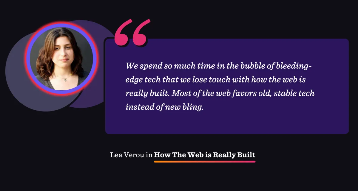 How The Web is Really Built