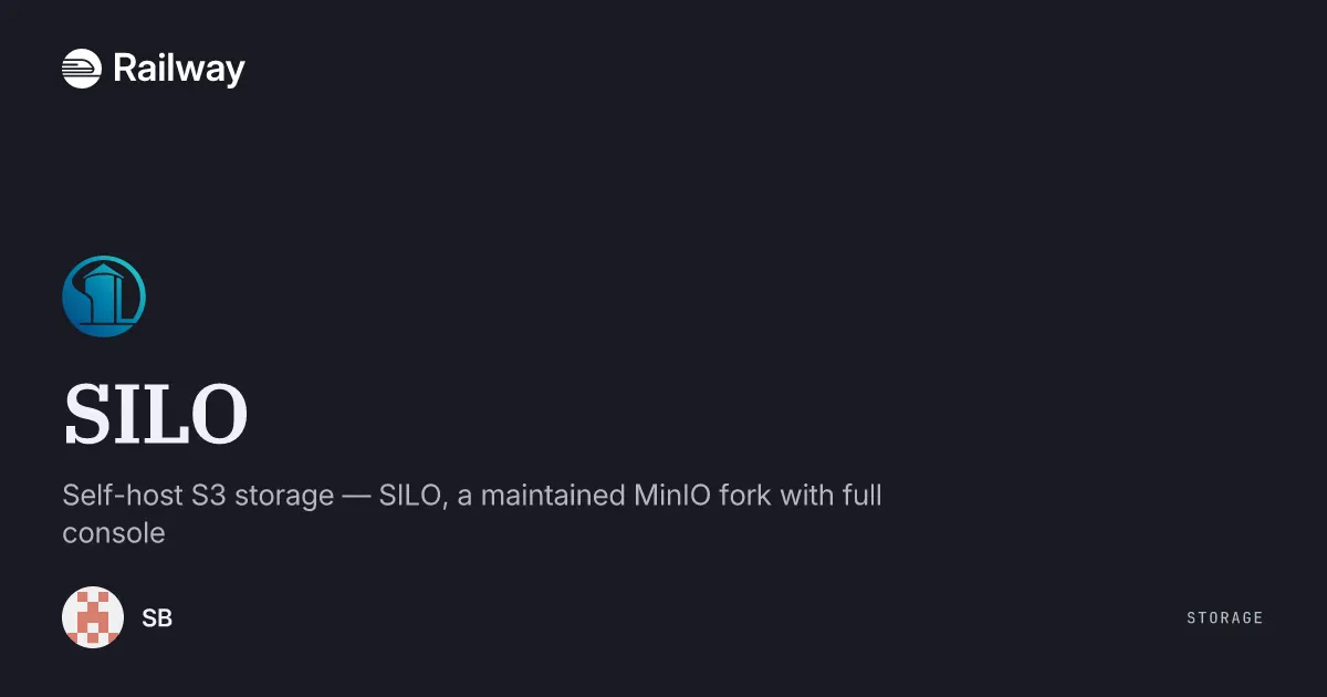 Deploy & Host SILO