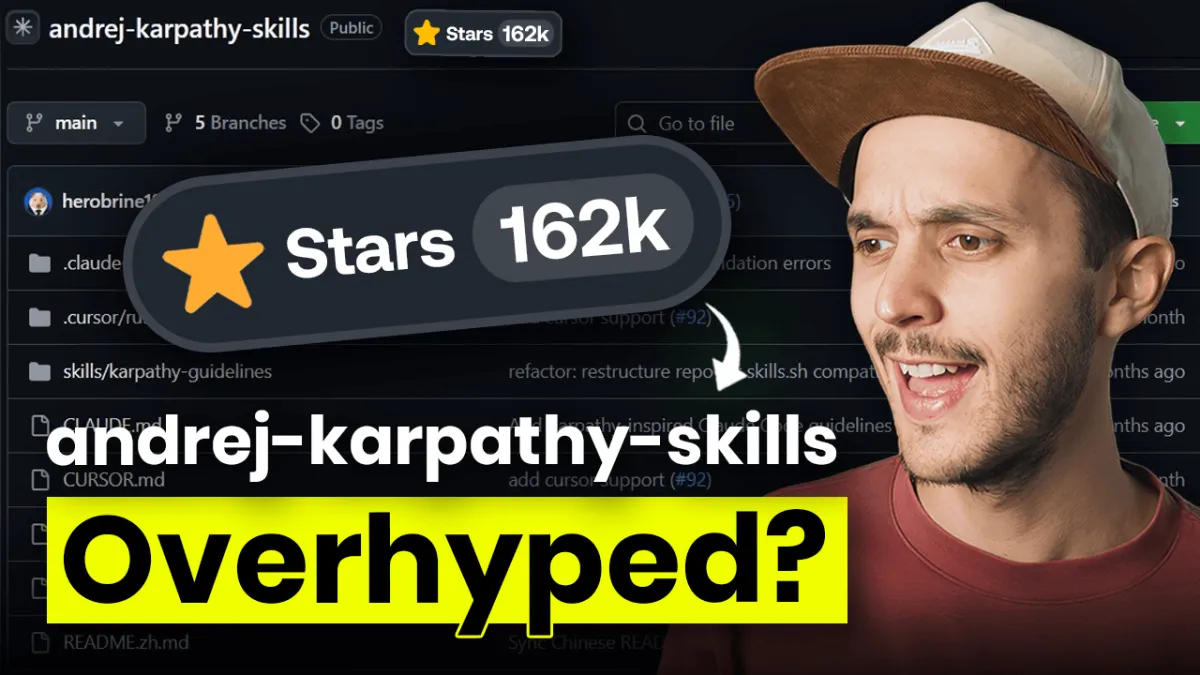 161k GitHub stars in 4 months with 65 lines of Markdown | EXPLAIN ANALYZE | MotherDuck