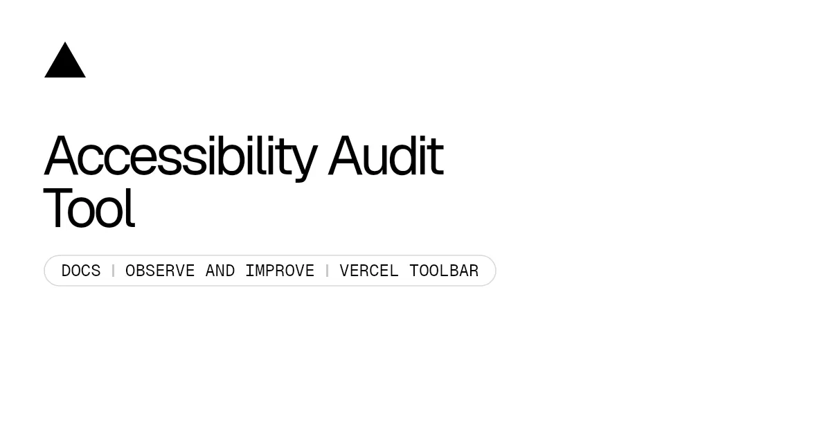 Accessibility Audit Tool