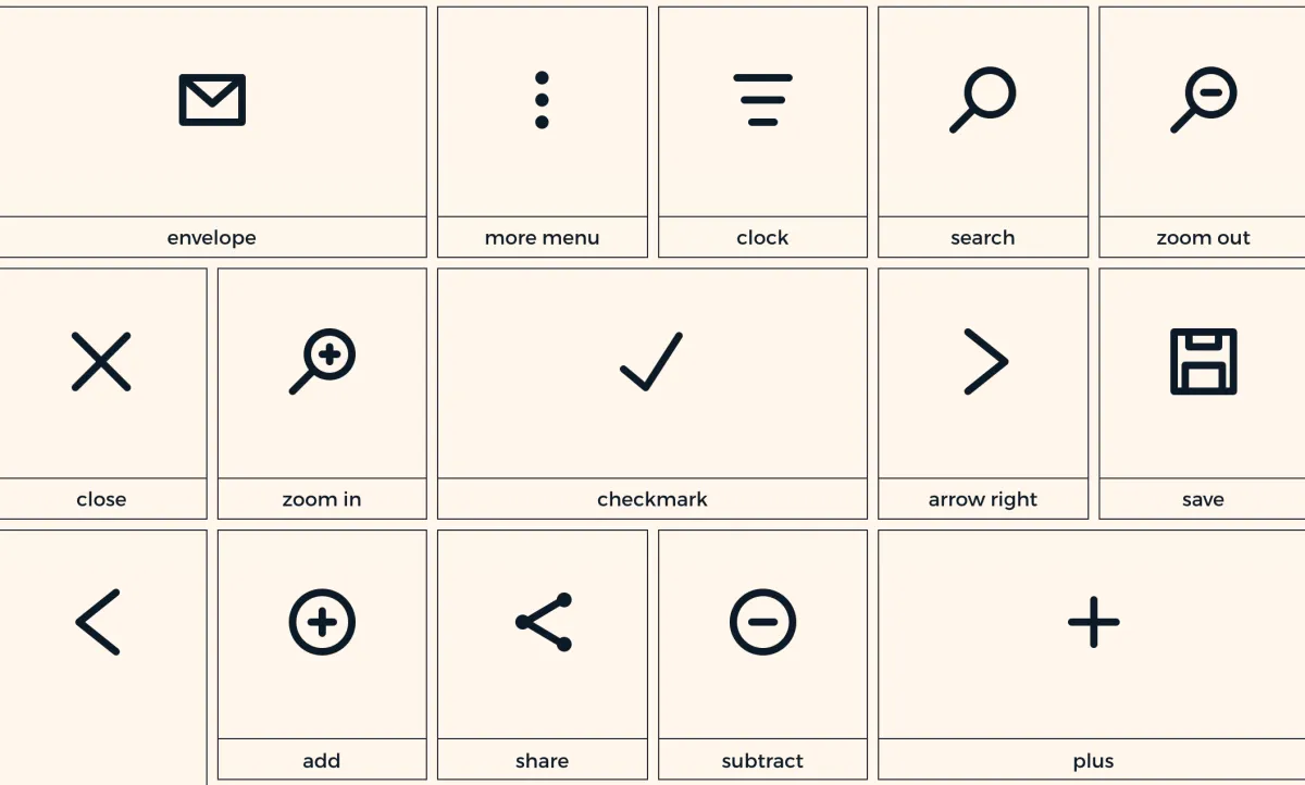 Some New Icon Sets