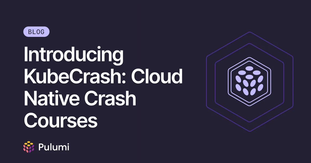Introducing KubeCrash: Cloud Native Crash Courses