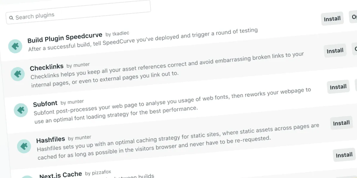 Get Programmatic Control of your Builds with Netlify Build Plugins | CSS-Tricks