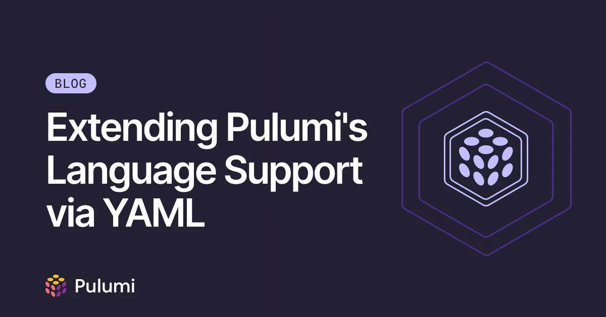 Extending Pulumi