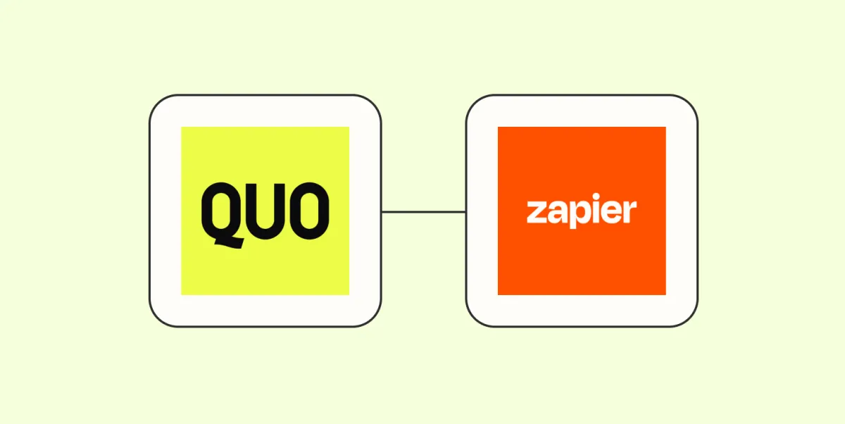 Easily Send Quo SMS Messages from Form Submissions