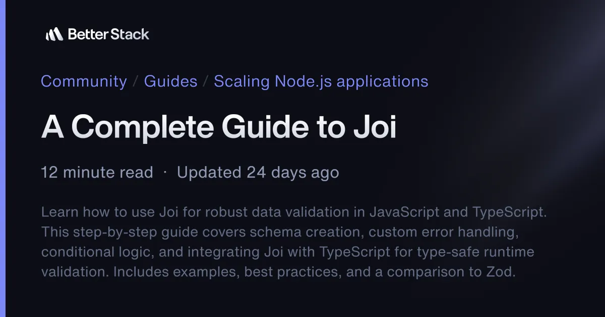 A Complete Guide to Joi