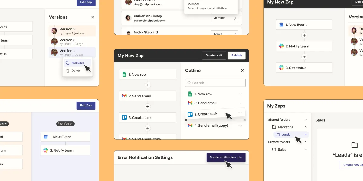 Raising the curtain on Zapier's newest product features