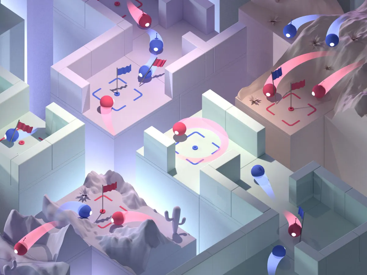 DeepMind’s AI Agents Teach Themselves to Play 3D Multiplayer Game