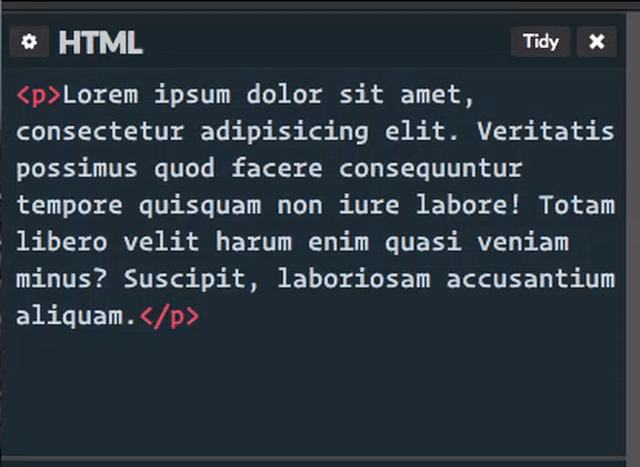 Considerations for styling the `pre` tag