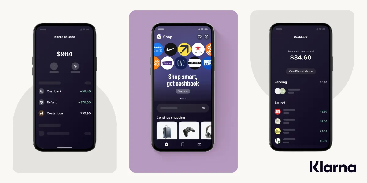 Klarna takes on banking with new savings, cash-back offerings