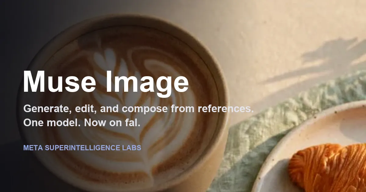 Muse Image - Generation and Precise Editing in One Model
