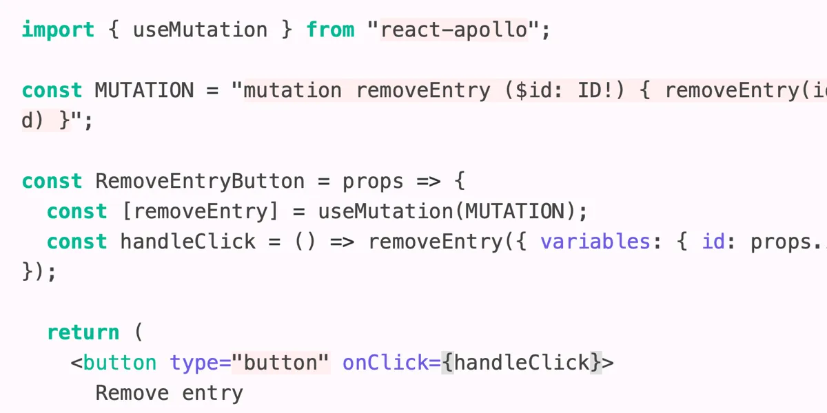 Apollo GraphQL without JavaScript