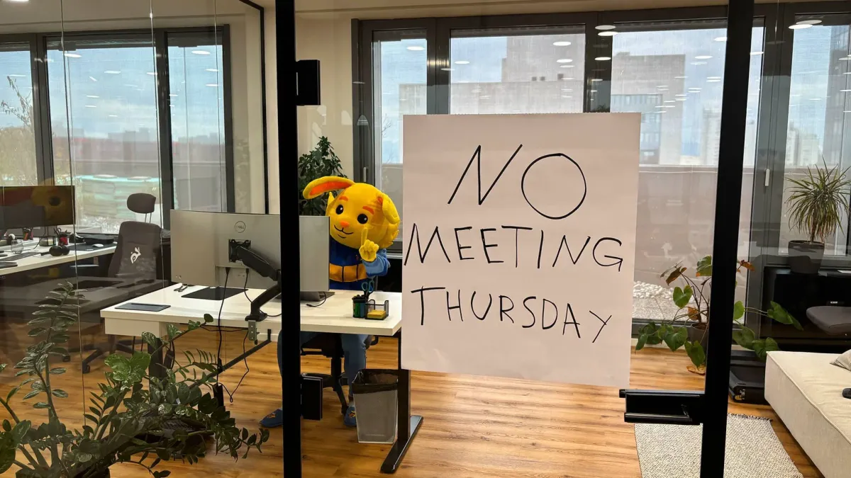 The Magic of Meeting-Free Thursdays at Bunny
