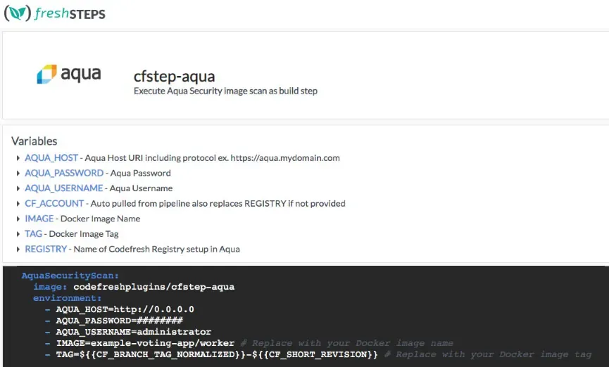 Docker Image Scanning in your Codefresh Pipeline with Aqua