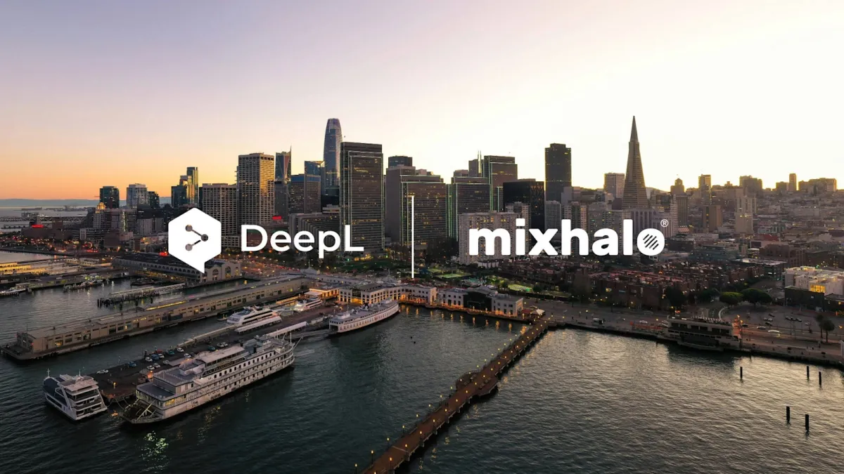 We’re bringing Mixhalo onto the DeepL platform to accelerate voice innovation and growth. Here’s