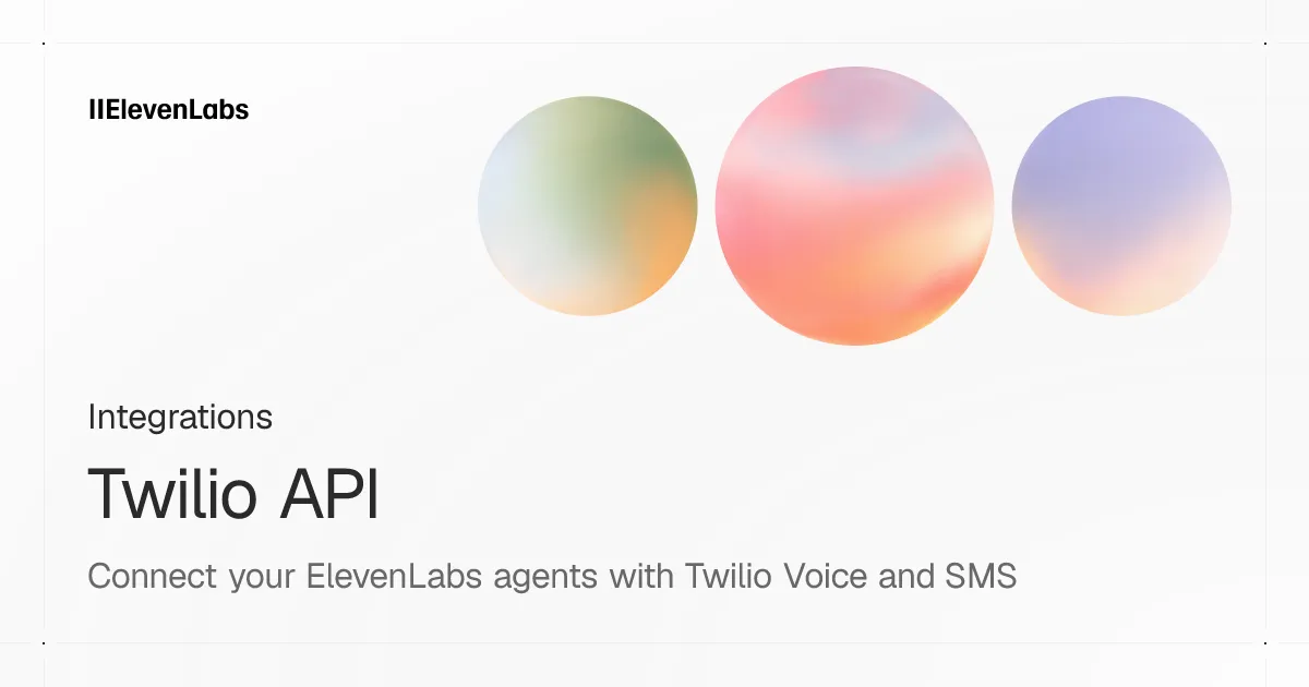 Twilio API | ElevenLabs Documentation