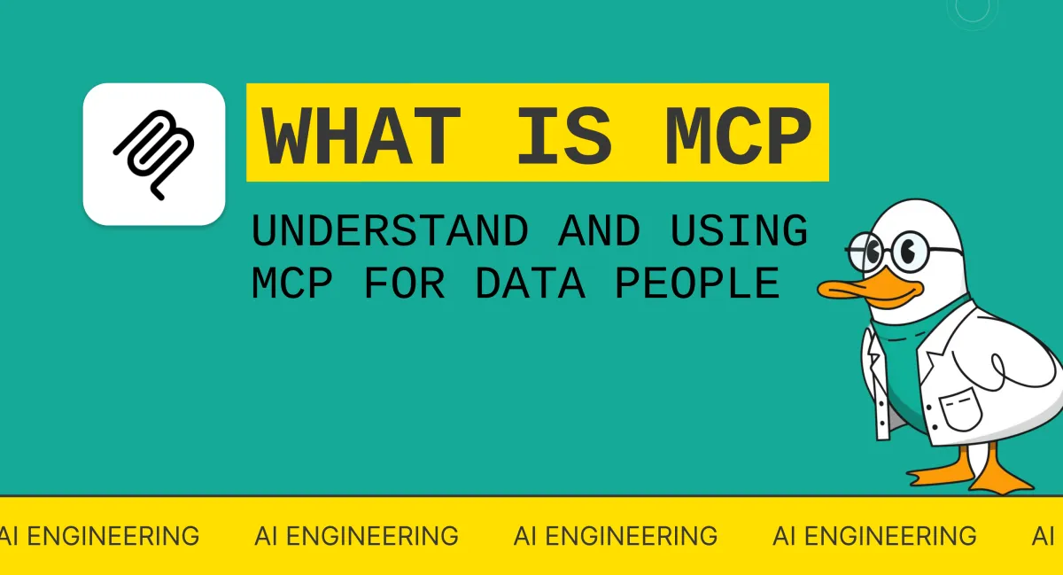 What is MCP? A Data Person's Guide to Agentic Analytics