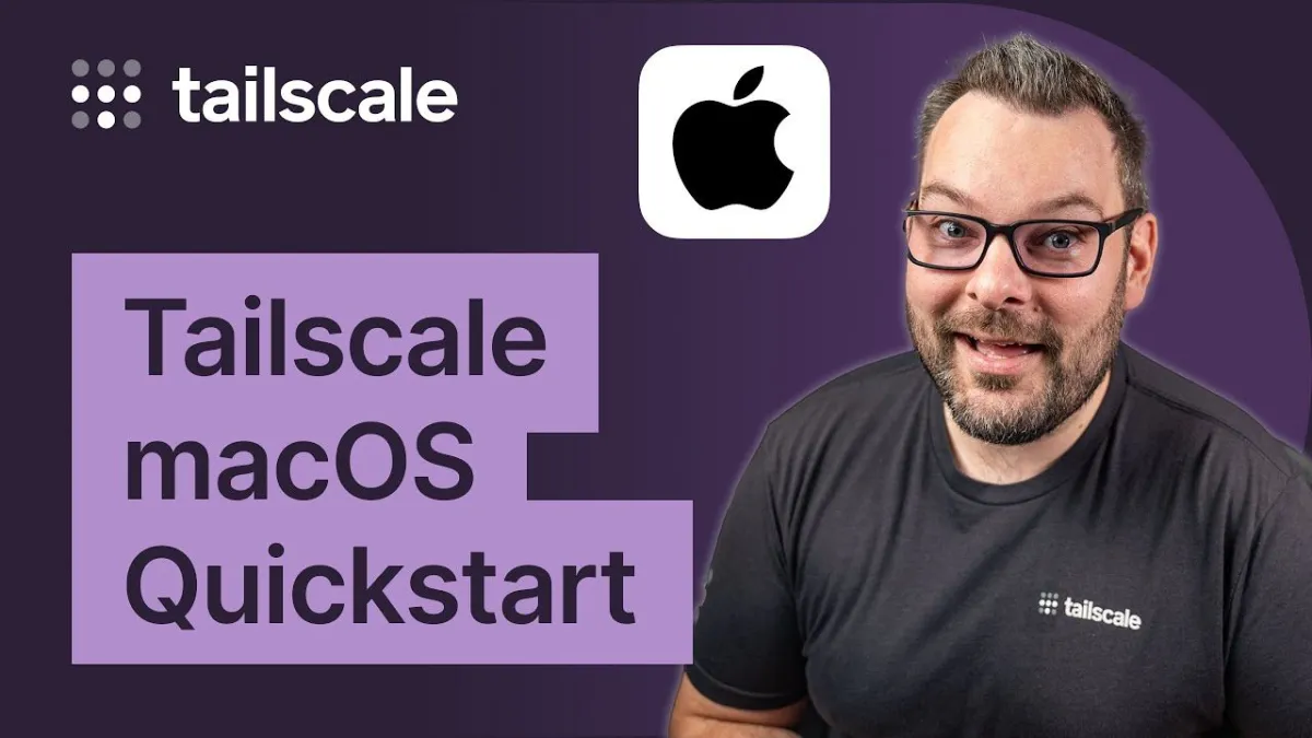 Video: Installing Tailscale on macOS