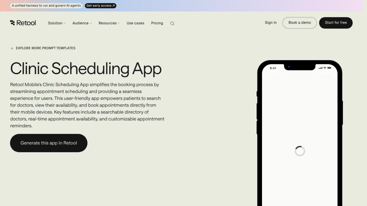 Clinic Scheduling App