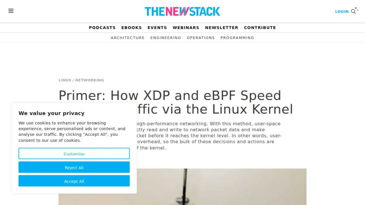 Primer: How XDP and eBPF Speed Network Traffic via the Linux Kernel