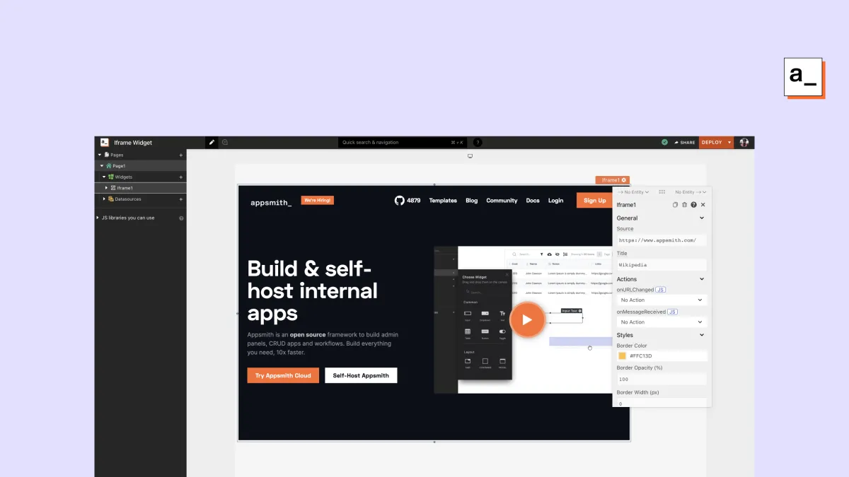 Embed Anything! Introducing the New iFrame Widget