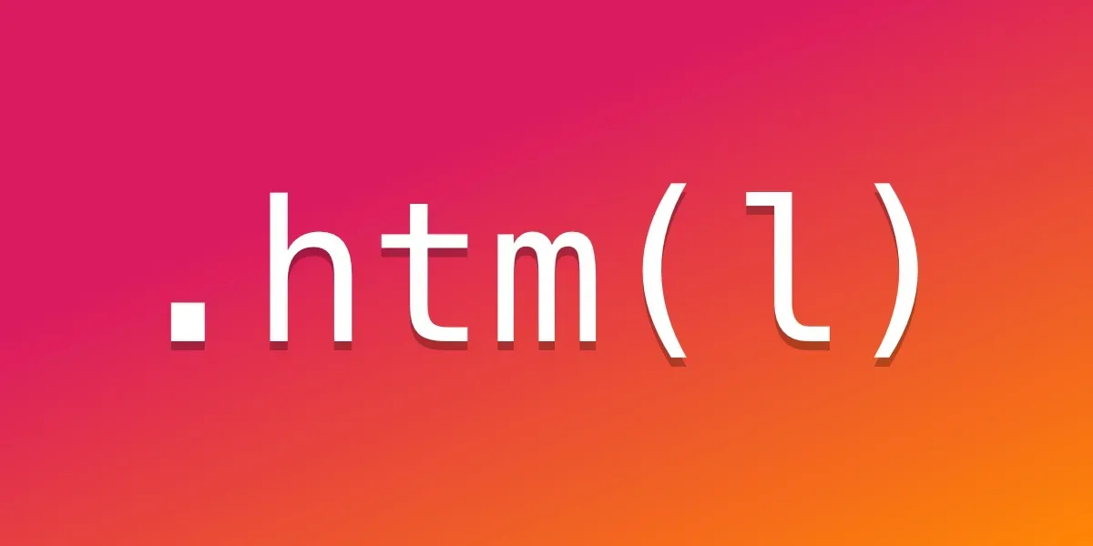 Why do we use .html instead of .htm? | CSS-Tricks