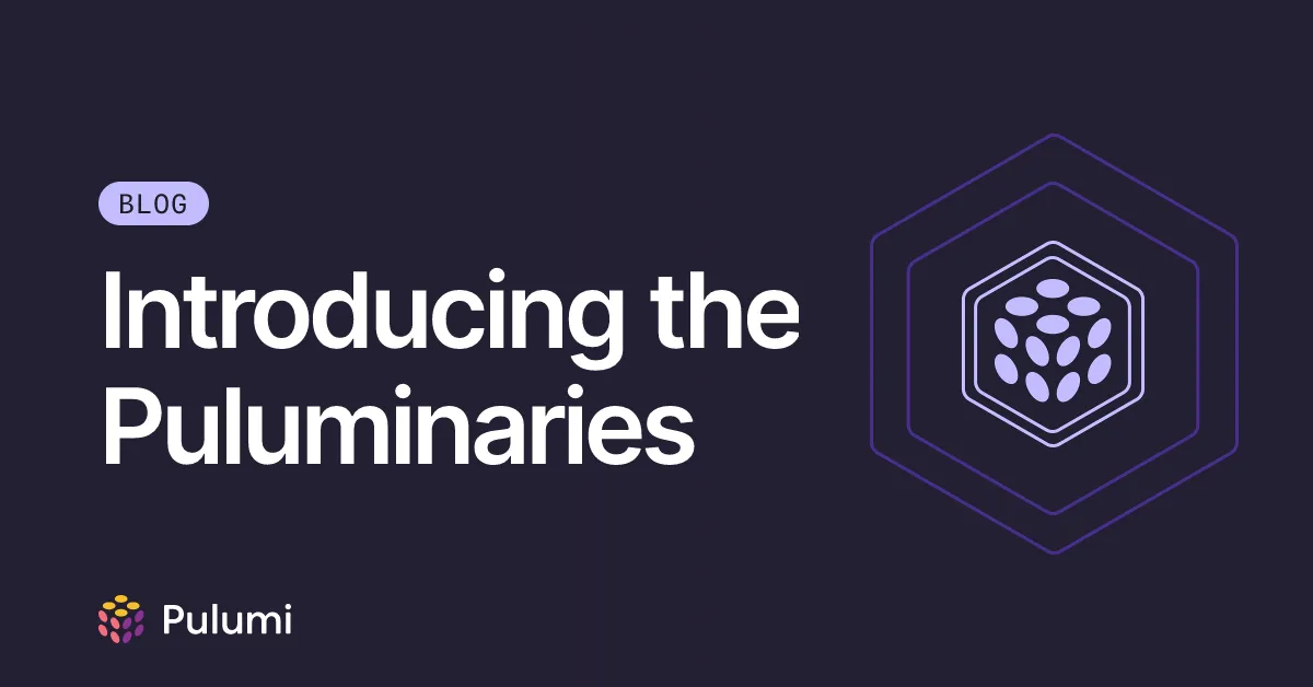 Introducing the Puluminaries