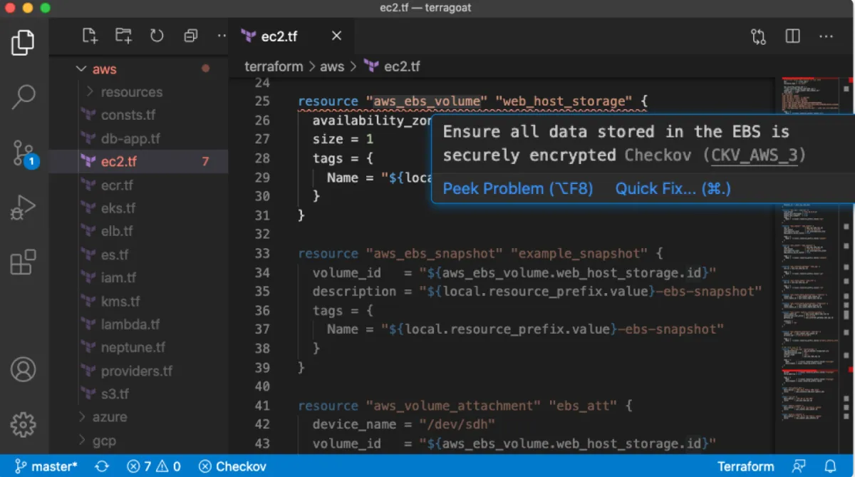 Bridgecrew’s Checkov Extension: 'Far-Left' Automated Security