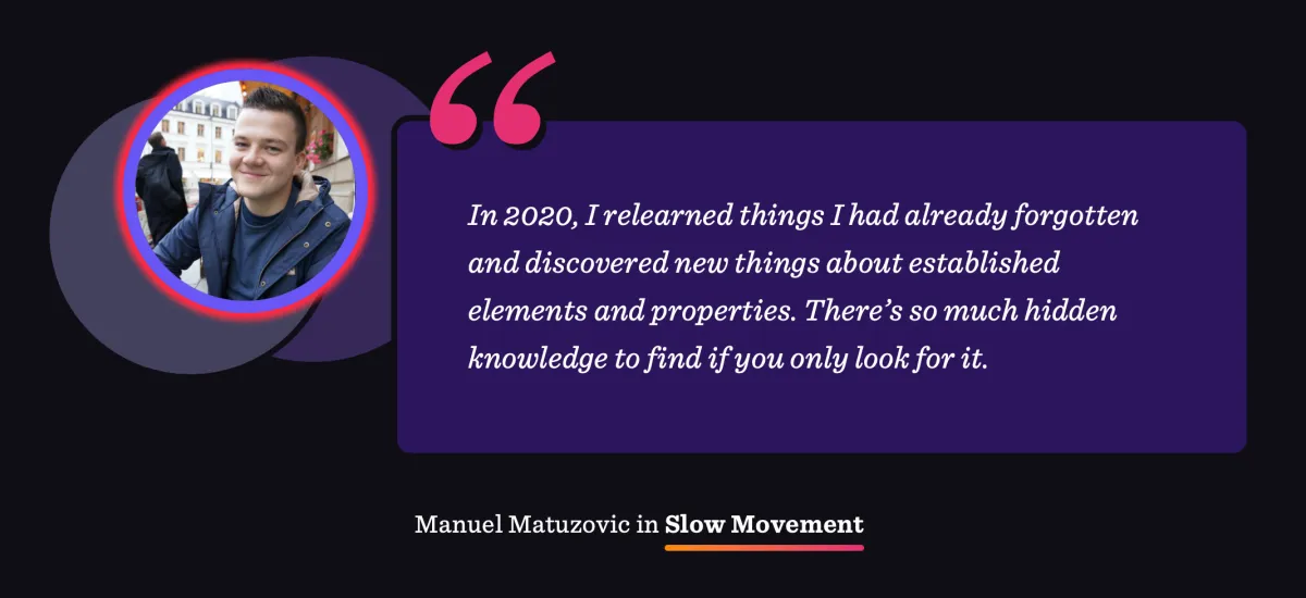 Slow Movement