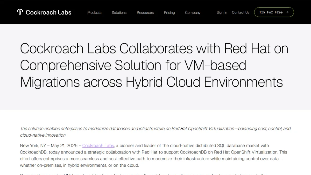 Cockroach Labs