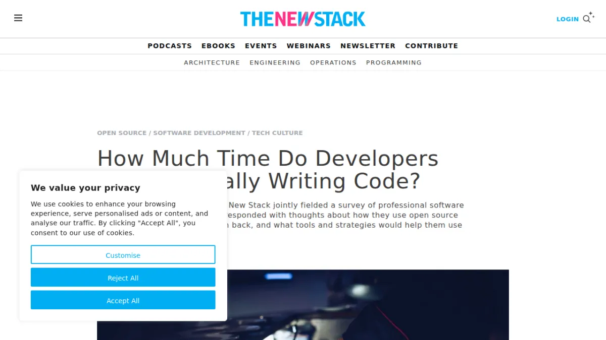 How Much Time Do Developers Spend Actually Writing Code?