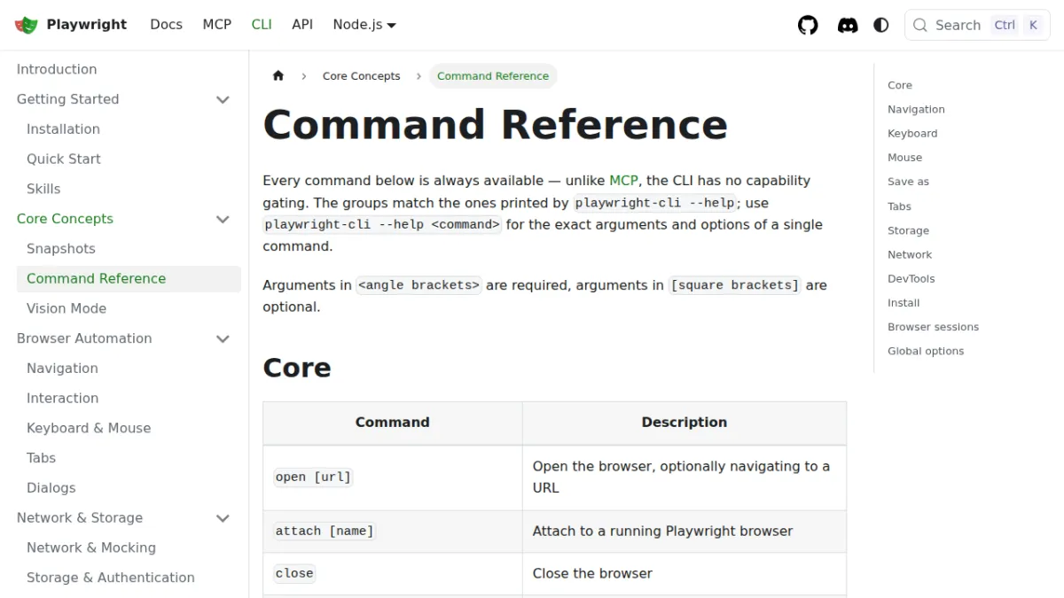 Command Reference