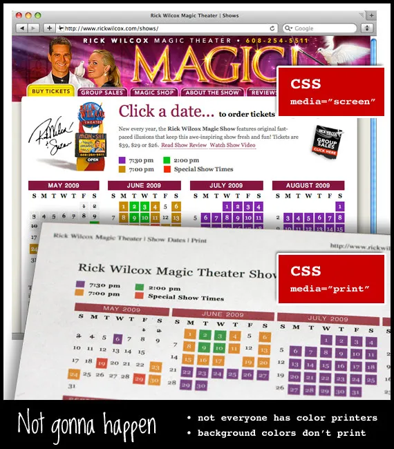 Don't Rely on Background Colors Printing