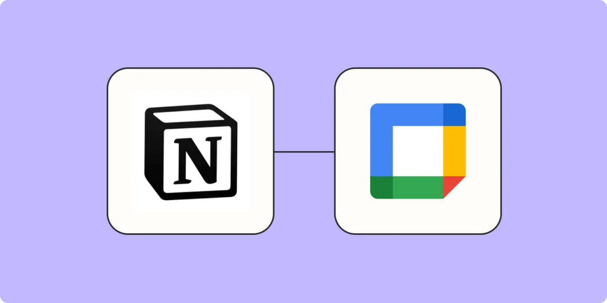 How to integrate Google Calendar with Notion