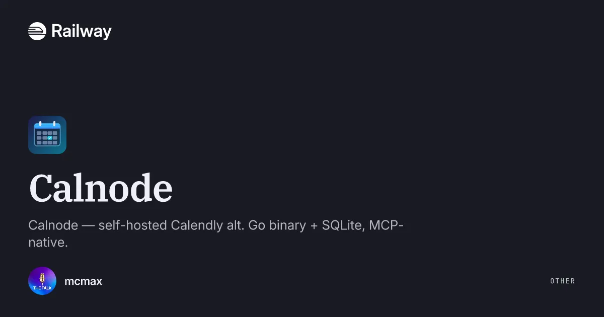 Deploy & Host Calnode