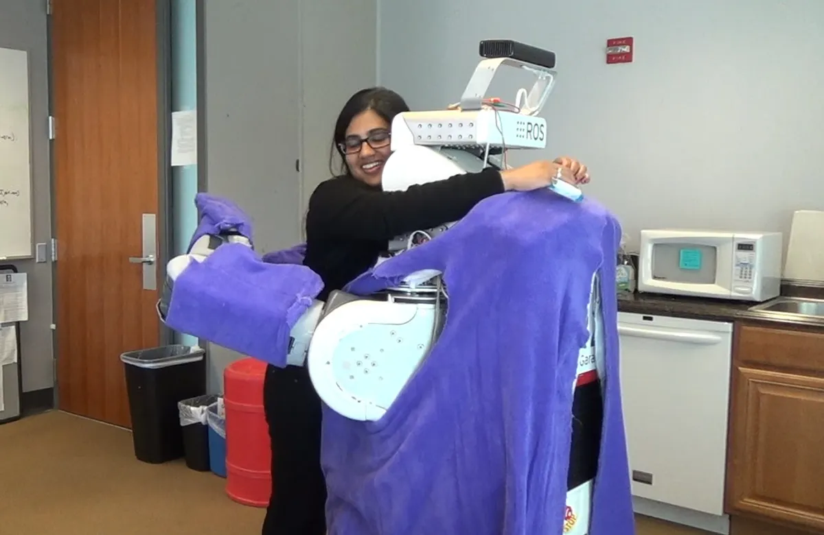 HuggieBot Is a Robot Learning How to Hug Humans