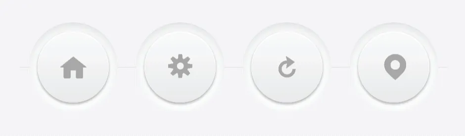 Crafting Minimal Circular 3D Buttons with CSS