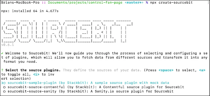 Data-driven Jamstack with Sourcebit