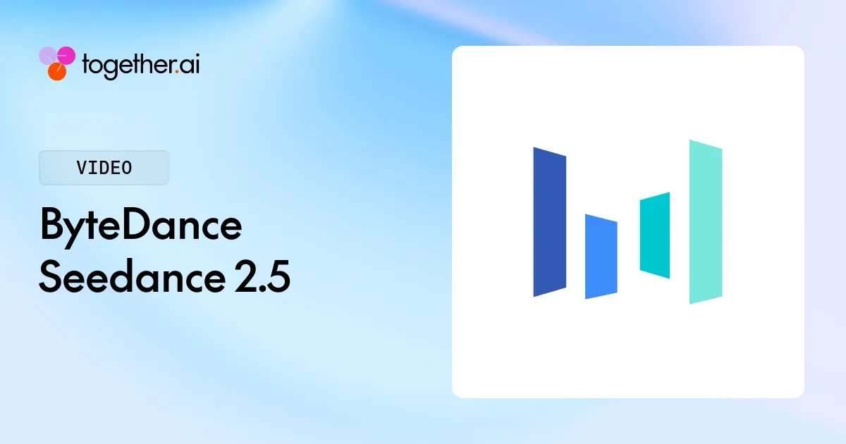 ByteDance Seedance 2.5: Pricing, Benchmarks & Docs Pricing