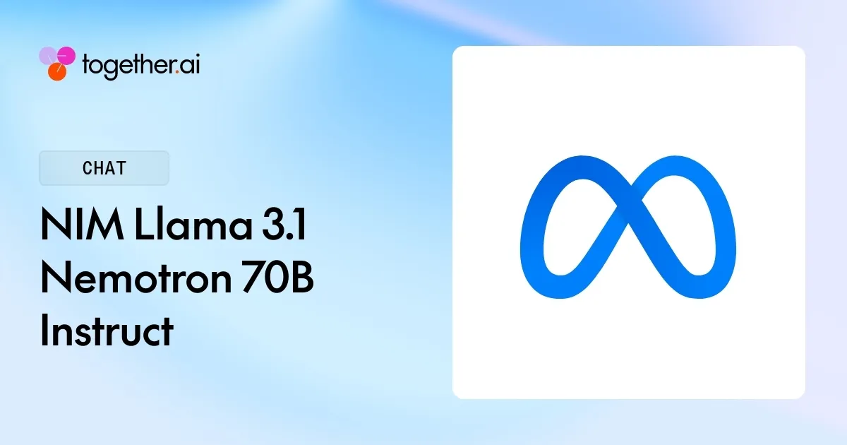 NIM Llama 3.1 Nemotron 70B Instruct: Pricing, Benchmarks & Docs Pricing