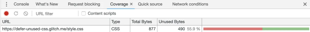 Defer non-critical CSS