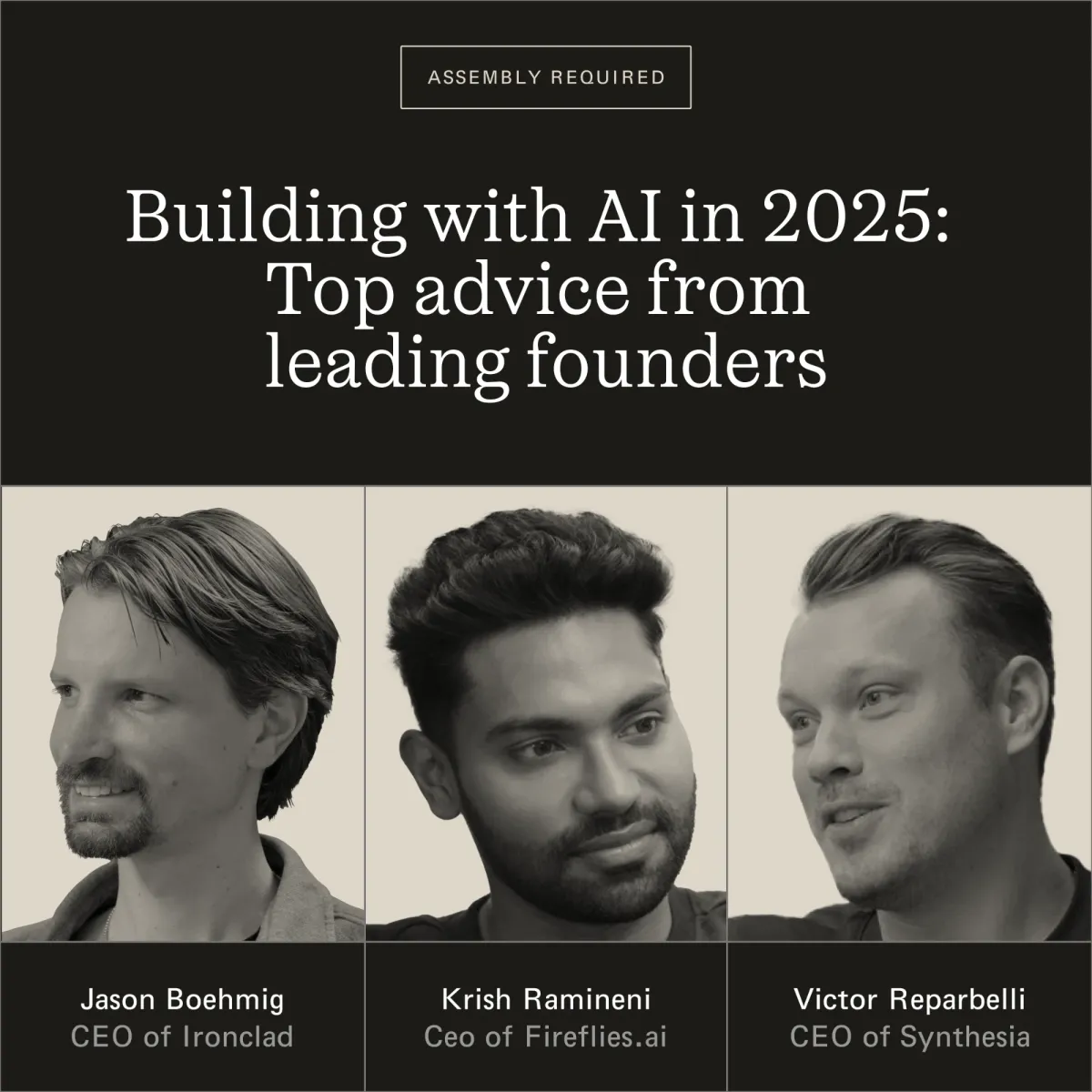 Building with AI in 2025: Top advice from leading founders | AssemblyAI
