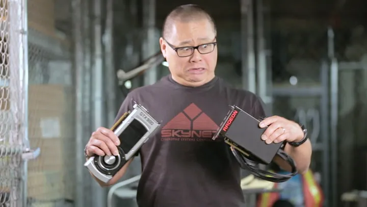 Hardcore Hardware: A GeForce working with a Radeon!?
