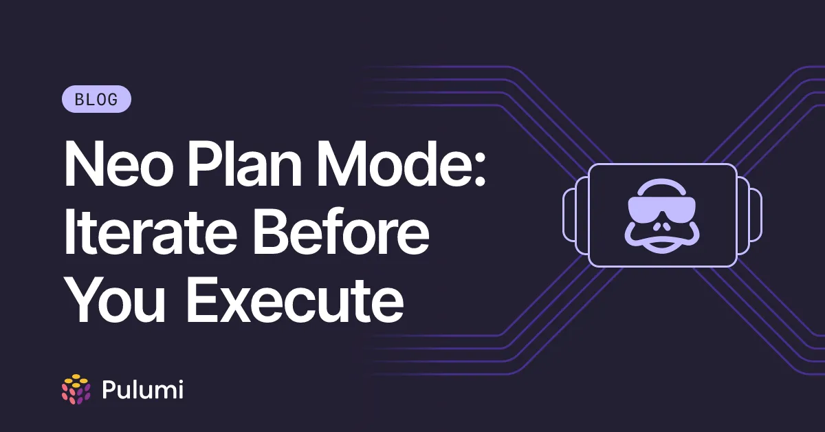 Neo Plan Mode: Iterate Before You Execute