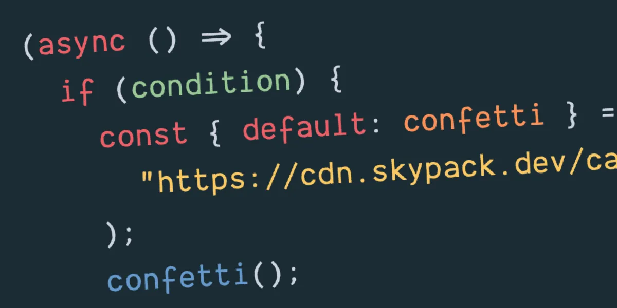 Dynamic, Conditional Imports