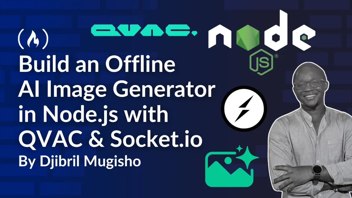 How to Build an Offline AI Image Generator in Node.js with QVAC and Socket.io