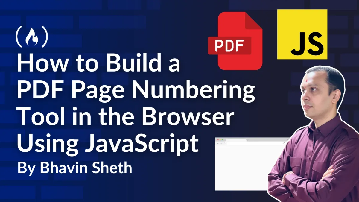 How to Build a PDF Page Numbering Tool in the Browser Using JavaScript