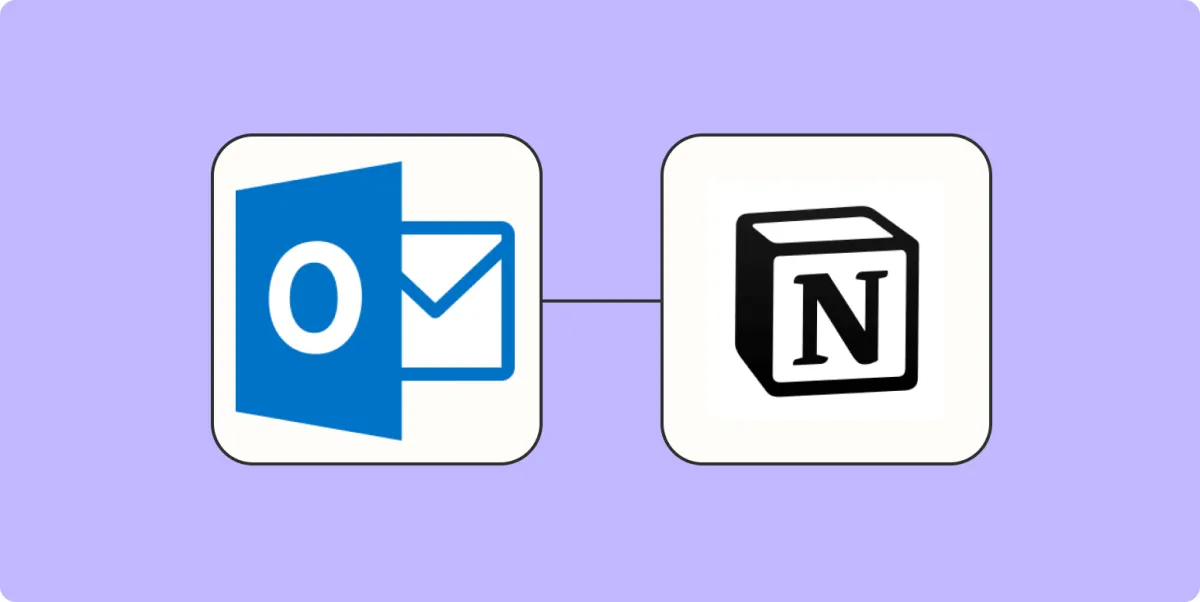 How to add new Outlook emails to Notion