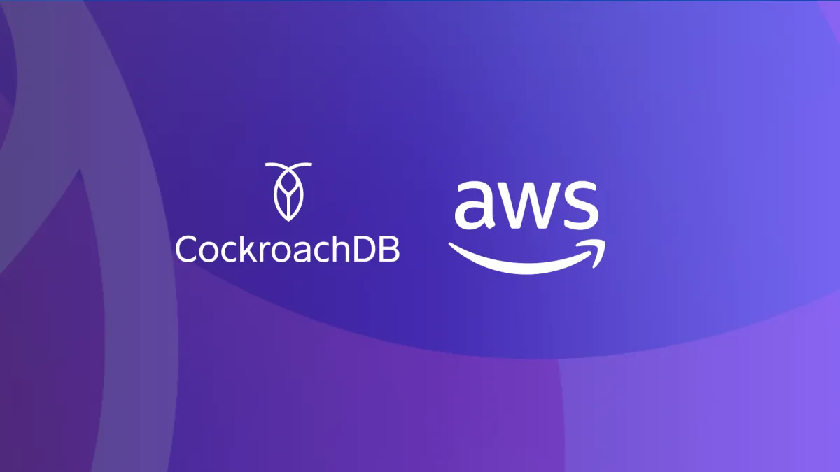 Scale Smart, Resilient, and Global: CockroachDB + AWS at re:Invent 2025